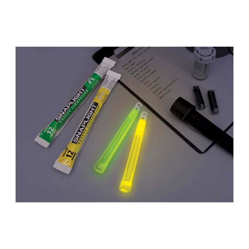 6inch green Snaplight lightstick of 12 hours illumination