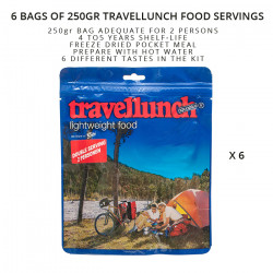 Survival rations 72h kit: 6...